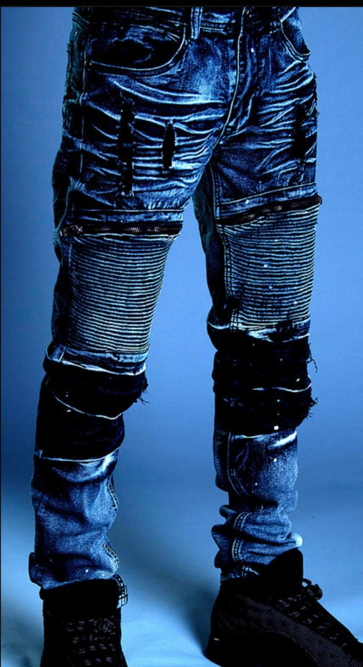 Deuce Dosa✝️ Biker Jeans