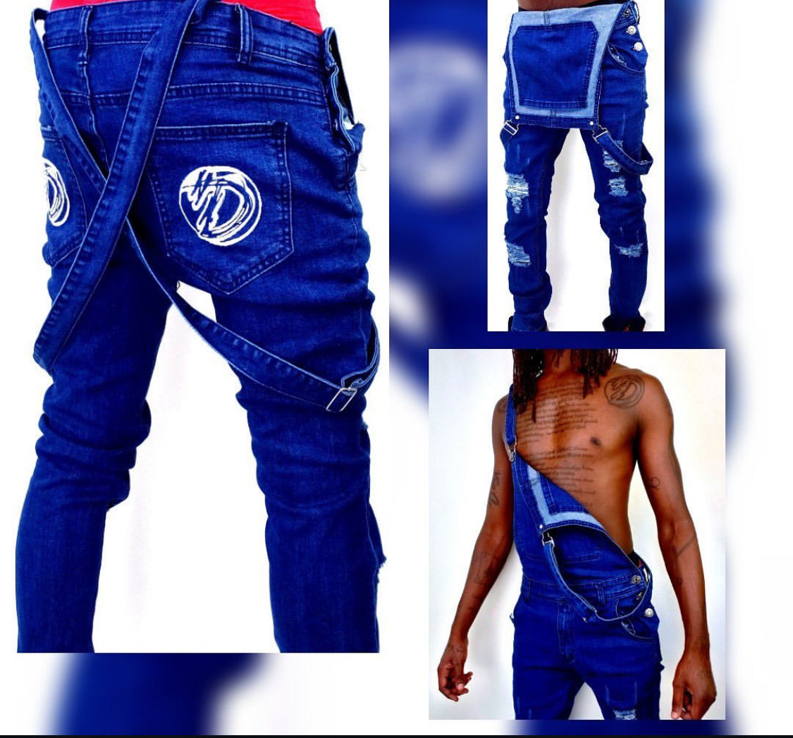 Deuce Dosa✝️ Denim Overall