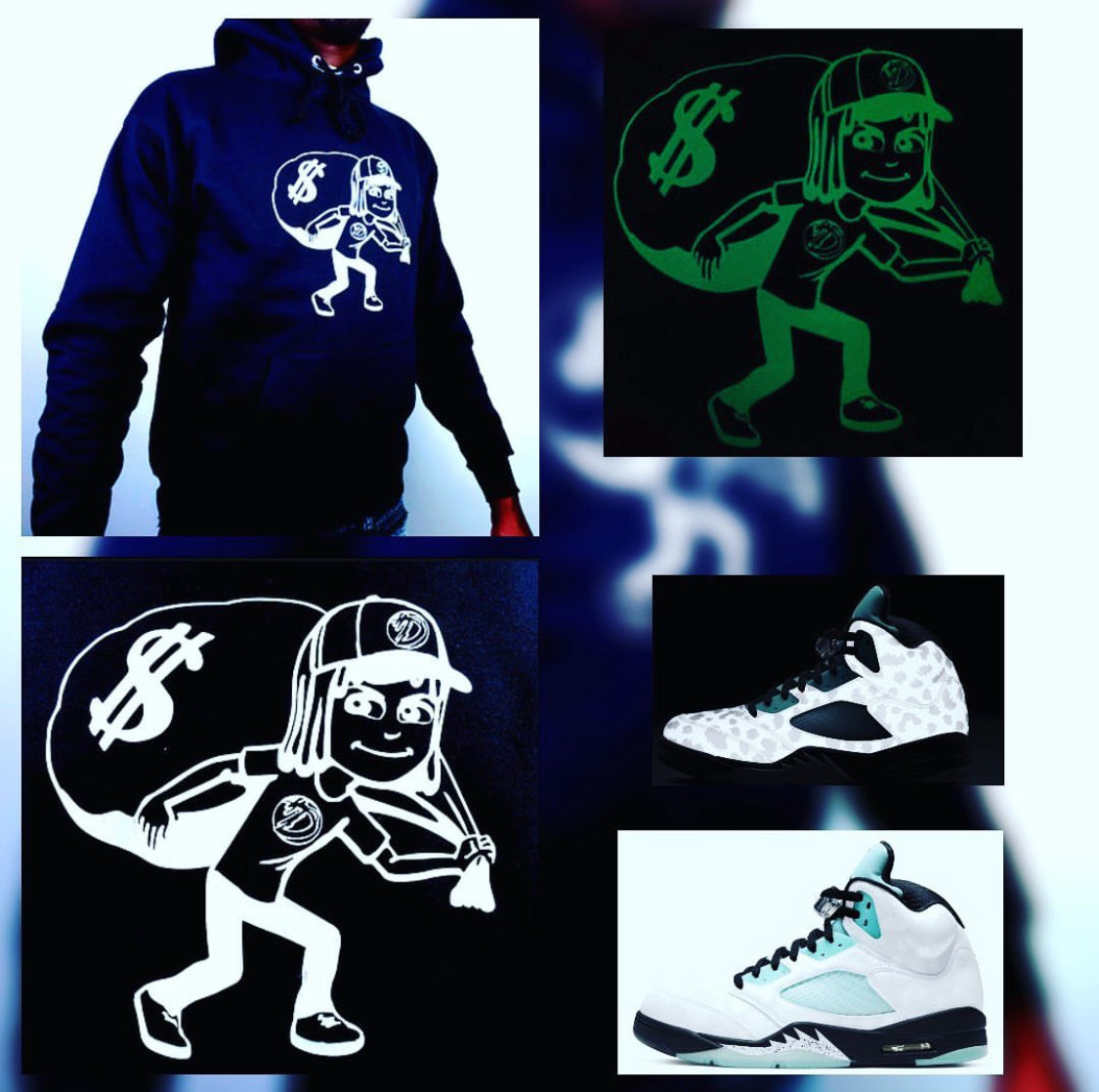 Deuce Dosa✝️ DOSA MAN “Money Bag” Hoodie