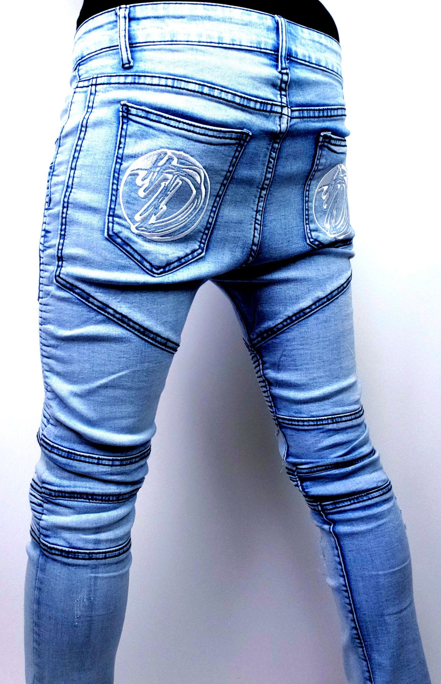 Deuce Dosa✝️ Biker Jeans