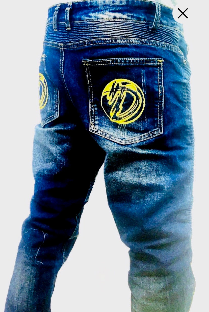Deuce Dosa✝️ Biker Jeans