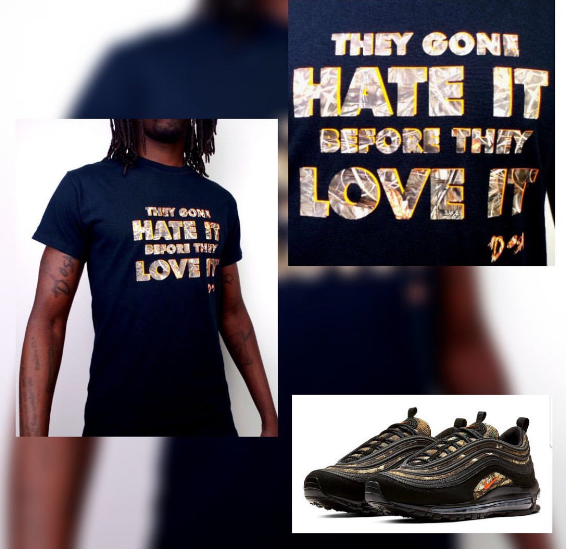 Deuce Dosa✝️ “They Gone Hate It” Slogan Tee