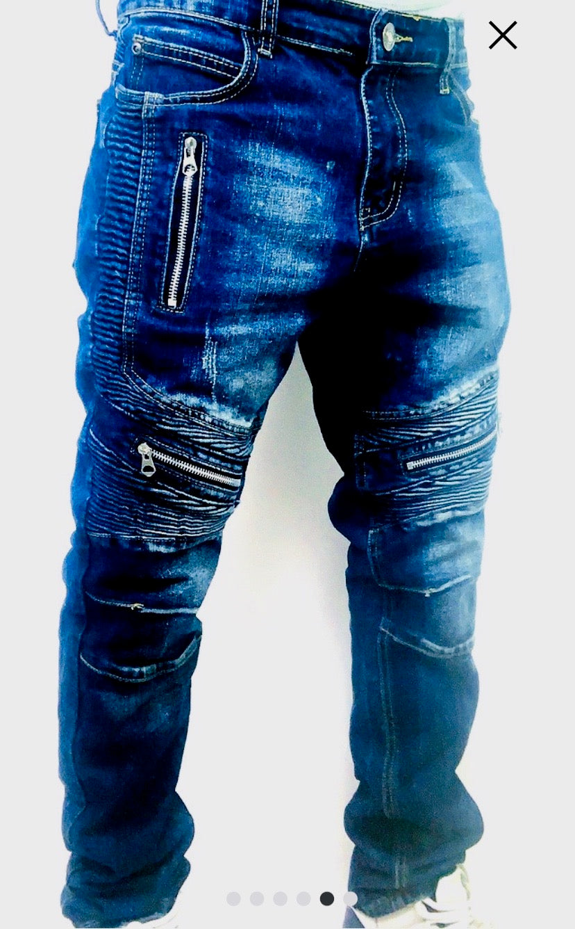 Deuce Dosa✝️ Biker Jeans