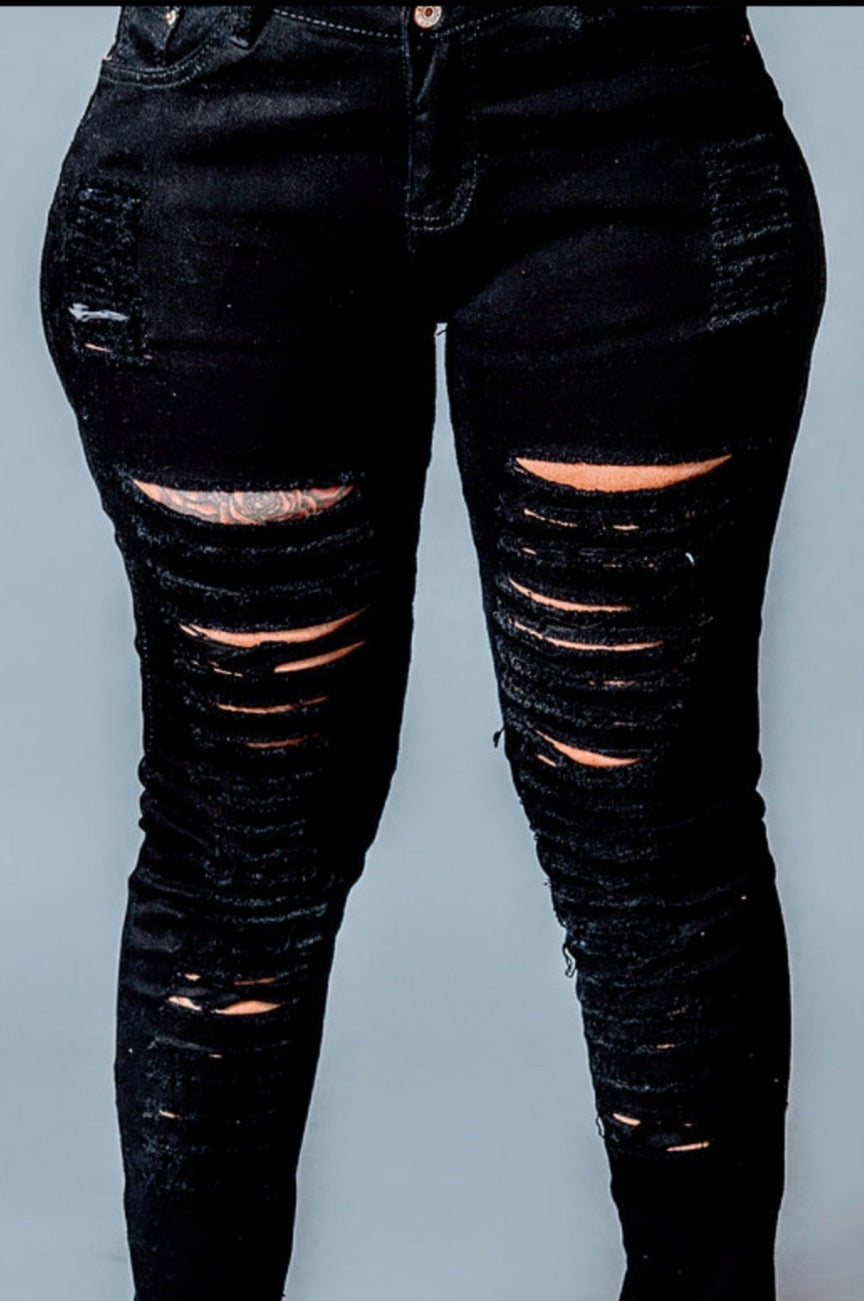 Deuce Dosa✝️ Ripped Jeans
