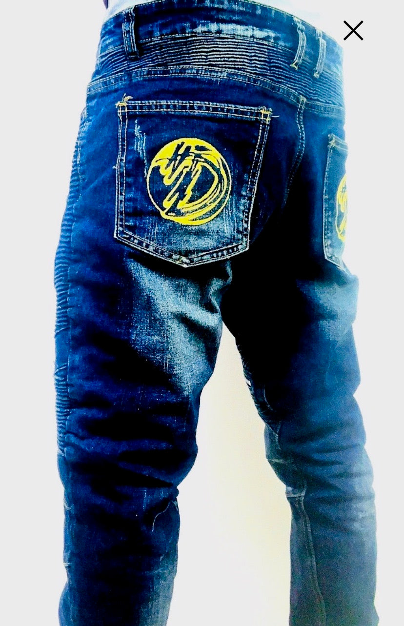 Deuce Dosa✝️ Biker Jeans