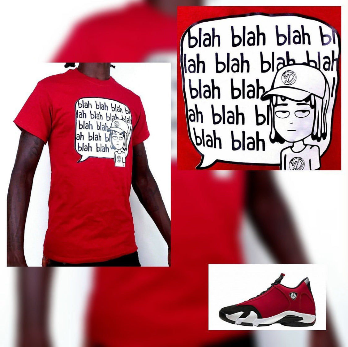 Deuce Dosa✝️ Man “Blahh Blahh” Tee