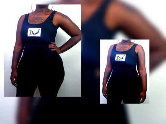 Deuce Dosa✝️ OG Signature Label Racerback Tank Top
