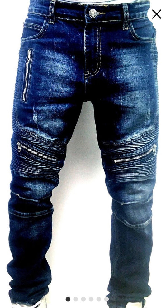 Deuce Dosa✝️ Biker Jeans
