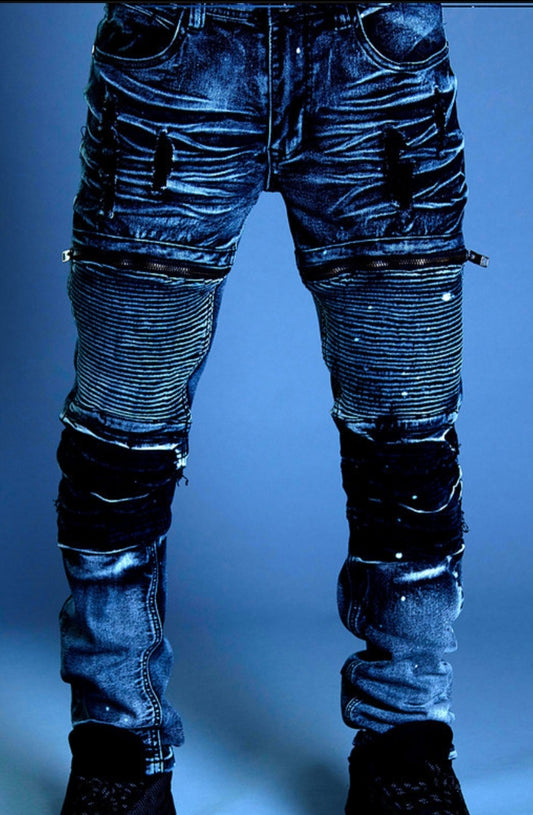 Deuce Dosa✝️ Biker Jeans