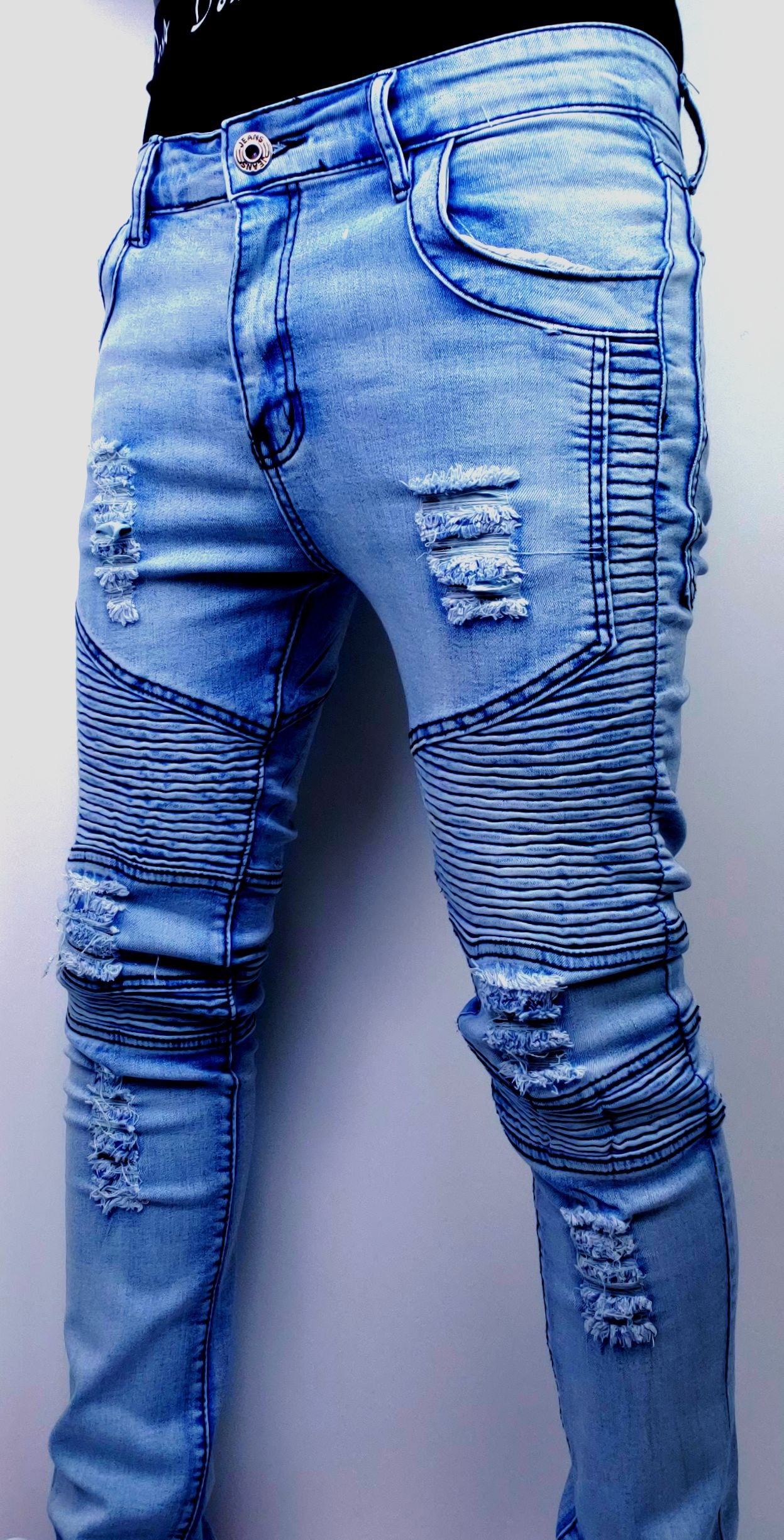 Deuce Dosa✝️ Biker Jeans