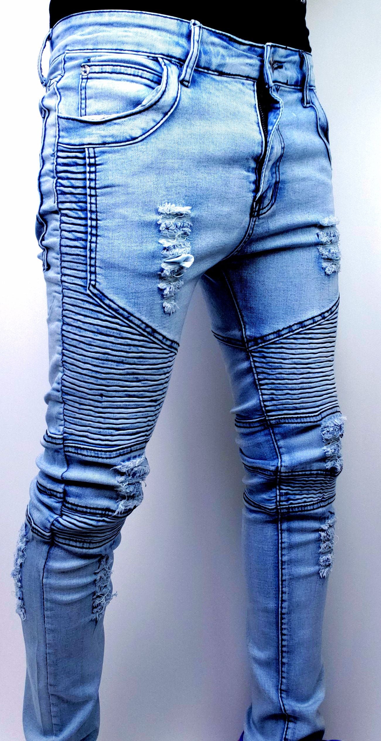 Deuce Dosa✝️ Biker Jeans